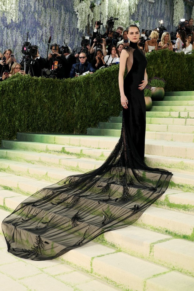 NEW YORK, NEW YORK - MAY 04: Cara Delevingne attends the 2026 Met Gala celebrating "Costume Art" at the Metropolitan Museum of Art on May 04, 2026 in New York City. (Photo by Jamie McCarthy/Getty Images)