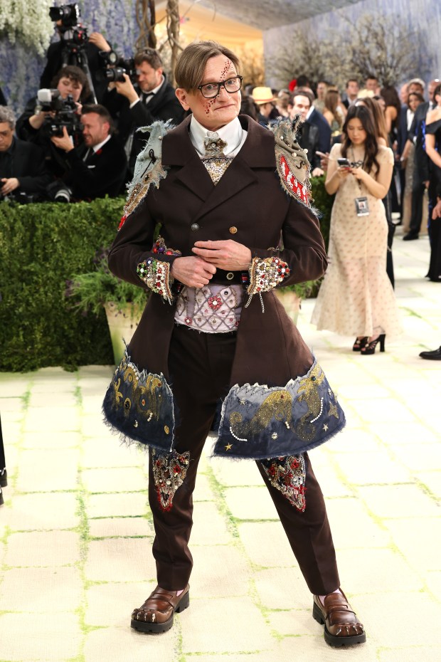 NEW YORK, NEW YORK - MAY 04: Hamish Bowles attends the 2026 Met Gala celebrating "Costume Art" at the Metropolitan Museum of Art on May 04, 2026 in New York City. (Photo by Julian Hamilton/Getty Images)