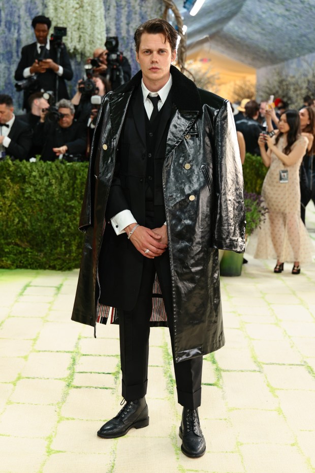 NEW YORK, NEW YORK - MAY 04: Bill Skarsgård attends the 2026 Met Gala celebrating "Costume Art" at the Metropolitan Museum of Art on May 04, 2026 in New York City. (Photo by Dimitrios Kambouris/Getty Images for The Met Museum/Vogue)