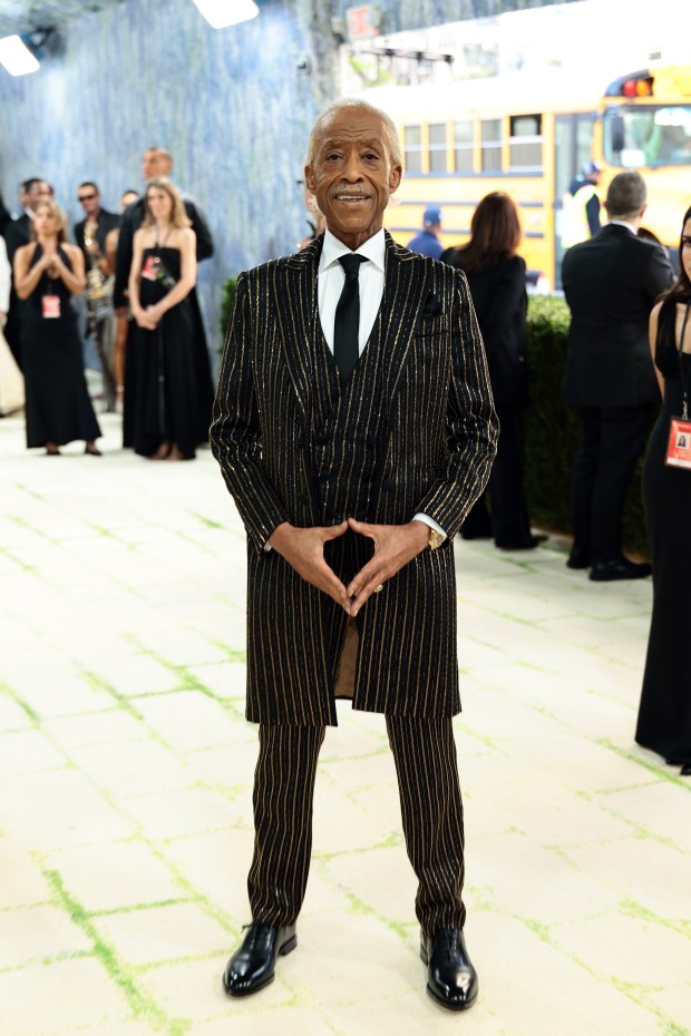 NEW YORK, NEW YORK - MAY 04: Al Sharpton attends the 2026 Met Gala celebrating "Costume Art" at the Metropolitan Museum of Art on May 04, 2026 in New York City. (Photo by Dimitrios Kambouris/Getty Images for The Met Museum/Vogue)