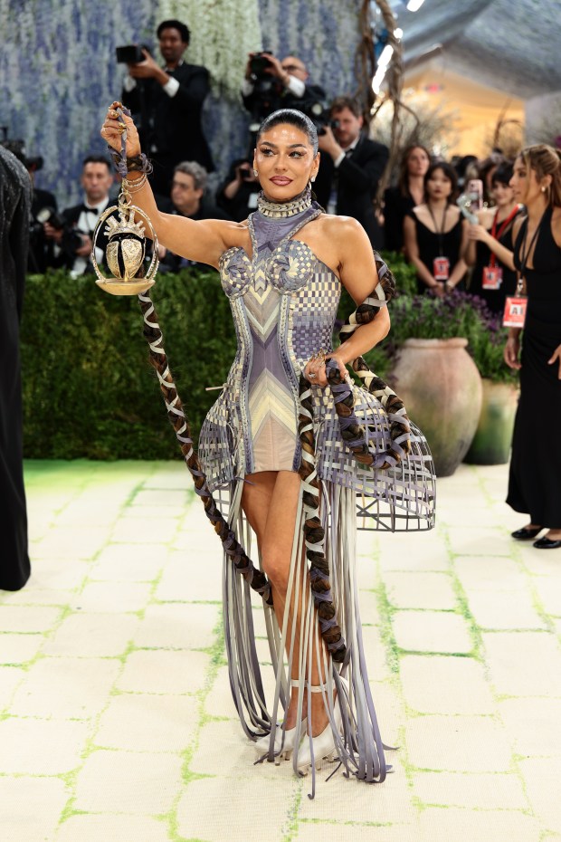 NEW YORK, NEW YORK - MAY 04: Sabrina Harrison attends the 2026 Met Gala celebrating "Costume Art" at the Metropolitan Museum of Art on May 04, 2026 in New York City. (Photo by Dimitrios Kambouris/Getty Images for The Met Museum/Vogue)