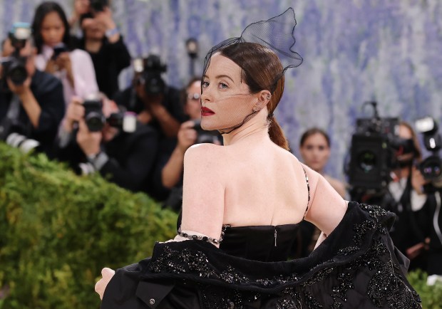 NEW YORK, NEW YORK - MAY 04: Claire Foy attends the 2026 Met Gala celebrating "Costume Art" at the Metropolitan Museum of Art on May 04, 2026 in New York City. (Photo by Mike Coppola/Getty Images)