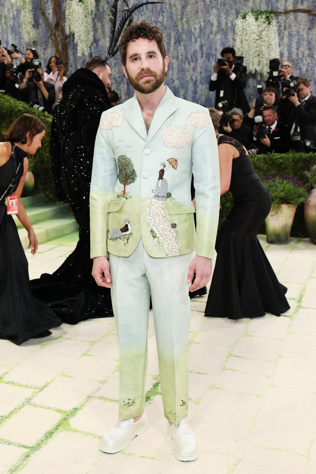 NEW YORK, NEW YORK - MAY 04: Ben Platt attends the 2026 Met Gala celebrating "Costume Art" at the Metropolitan Museum of Art on May 04, 2026 in New York City. (Photo by Mike Coppola/Getty Images)