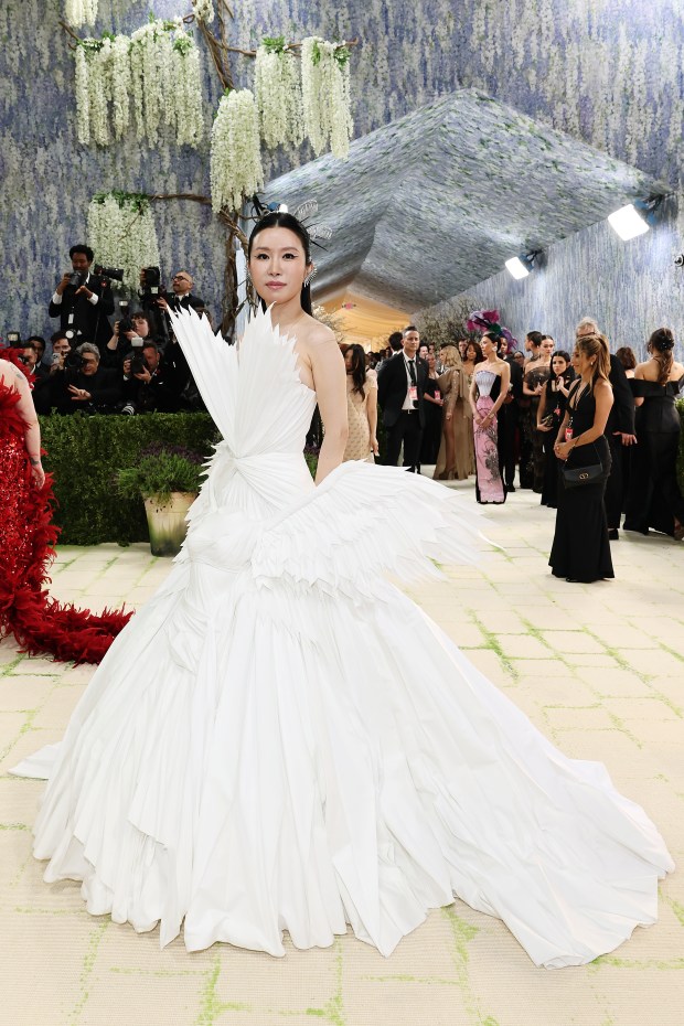 NEW YORK, NEW YORK - MAY 04: Yu-Chi Lyra Kuo attends the 2026 Met Gala celebrating "Costume Art" at the Metropolitan Museum of Art on May 04, 2026 in New York City. (Photo by Mike Coppola/Getty Images)