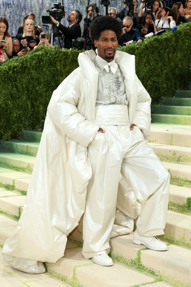 NEW YORK, NEW YORK - MAY 04: Jon Batiste attends the 2026 Met Gala celebrating "Costume Art" at the Metropolitan Museum of Art on May 04, 2026 in New York City. (Photo by Jamie McCarthy/Getty Images)