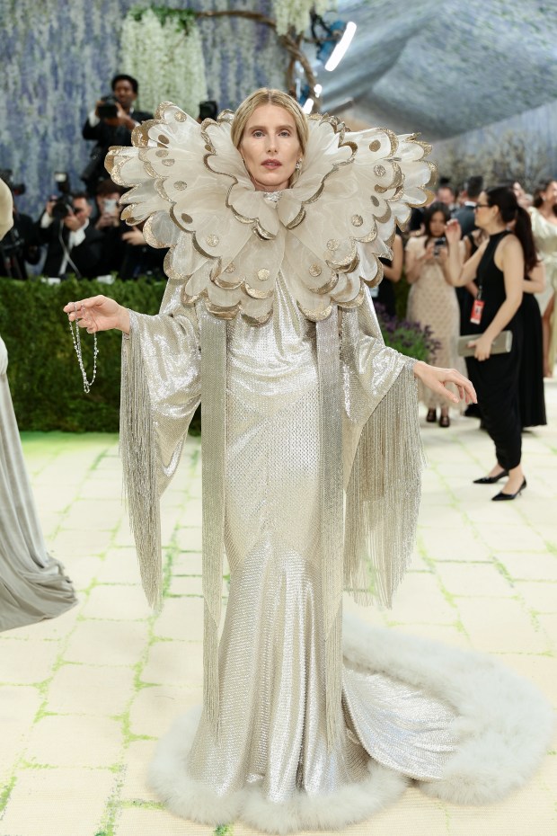 NEW YORK, NEW YORK - MAY 04: Dree Hemingway attends the 2026 Met Gala celebrating "Costume Art" at the Metropolitan Museum of Art on May 04, 2026 in New York City. (Photo by Dimitrios Kambouris/Getty Images for The Met Museum/Vogue)