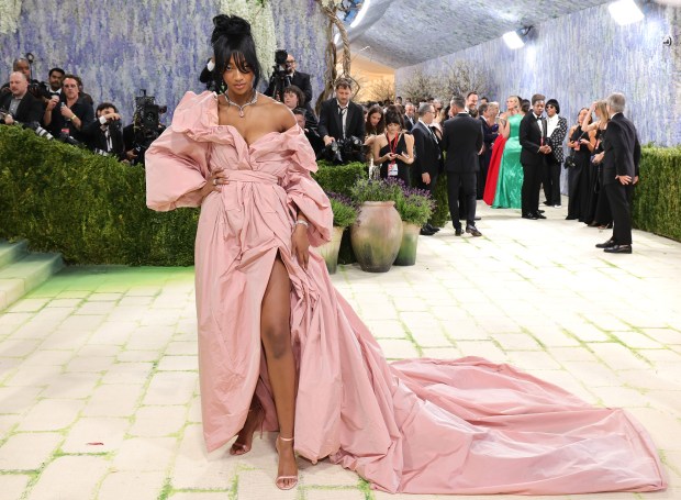 NEW YORK, NEW YORK - MAY 04: Angel Reese attends the 2026 Met Gala celebrating "Costume Art" at the Metropolitan Museum of Art on May 04, 2026 in New York City. (Photo by Julian Hamilton/Getty Images)