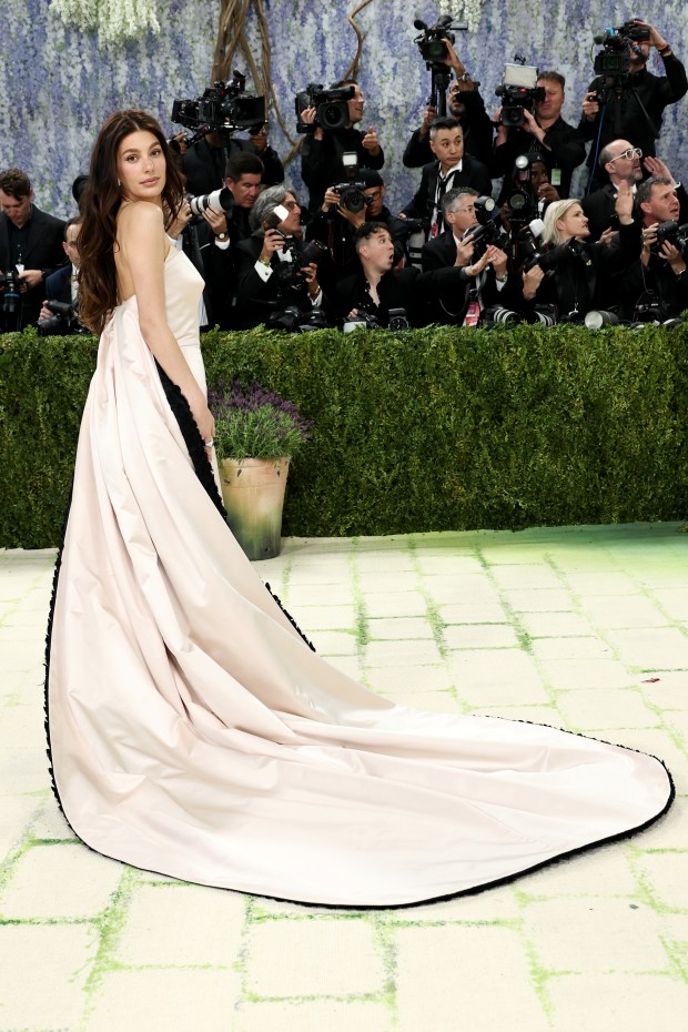 NEW YORK, NEW YORK - MAY 04: Camila Morrone attends the 2026 Met Gala celebrating "Costume Art" at the Metropolitan Museum of Art on May 04, 2026 in New York City. (Photo by Jamie McCarthy/Getty Images)