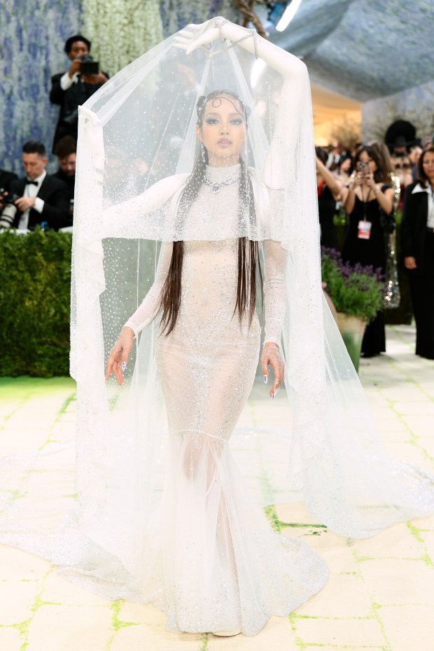 NEW YORK, NEW YORK - MAY 04: Lisa attends the 2026 Met Gala celebrating "Costume Art" at the Metropolitan Museum of Art on May 04, 2026 in New York City. (Photo by Dimitrios Kambouris/Getty Images for The Met Museum/Vogue)