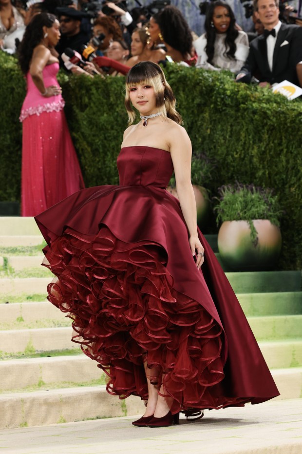 NEW YORK, NEW YORK - MAY 04: Alysa Liu attends the 2026 Met Gala celebrating "Costume Art" at the Metropolitan Museum of Art on May 04, 2026 in New York City. (Photo by Julian Hamilton/Getty Images)