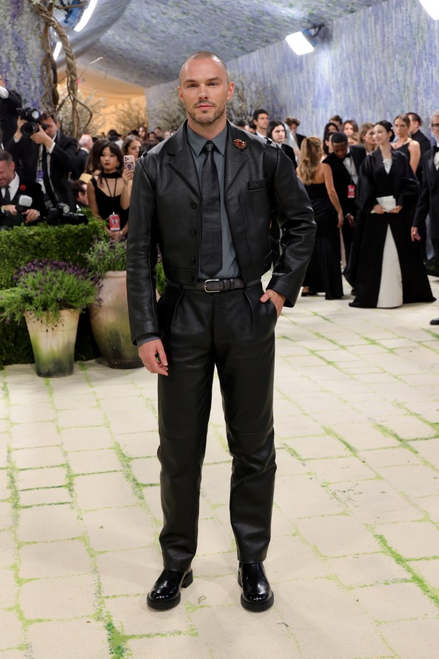 NEW YORK, NEW YORK - MAY 04: Nicholas Hoult attends the 2026 Met Gala celebrating "Costume Art" at the Metropolitan Museum of Art on May 04, 2026 in New York City. (Photo by Julian Hamilton/Getty Images)