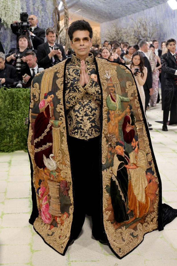 NEW YORK, NEW YORK - MAY 04: Karan Johar attends the 2026 Met Gala celebrating "Costume Art" at the Metropolitan Museum of Art on May 04, 2026 in New York City. (Photo by Julian Hamilton/Getty Images)