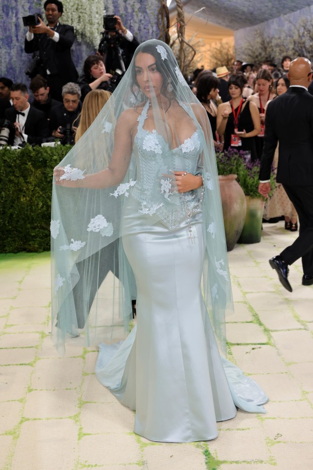 NEW YORK, NEW YORK - MAY 04: Georgina RodrÃguez attends the 2026 Met Gala celebrating "Costume Art" at the Metropolitan Museum of Art on May 04, 2026 in New York City. (Photo by Julian Hamilton/Getty Images)