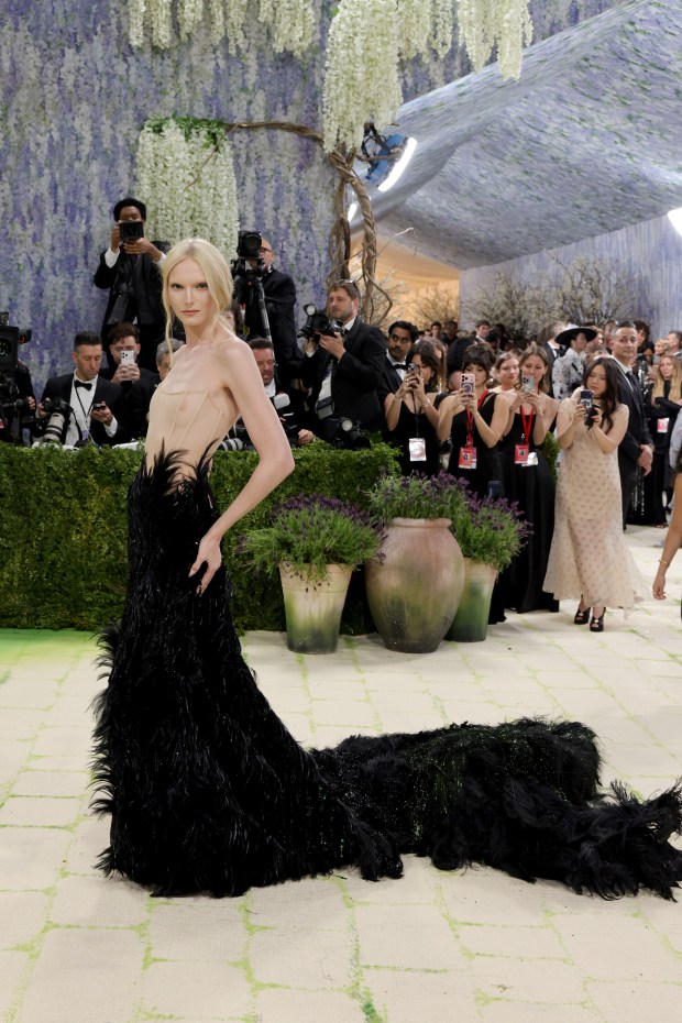 NEW YORK, NEW YORK - MAY 04: Alex Consani attends the 2026 Met Gala celebrating "Costume Art" at the Metropolitan Museum of Art on May 04, 2026 in New York City. (Photo by Julian Hamilton/Getty Images)