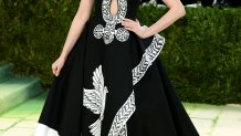 NEW YORK, NEW YORK - MAY 04: Anne Hathaway attends the 2026 Met Gala celebrating "Costume Art" at the Metropolitan Museum of Art on May 04, 2026 in New York City. (Photo by Dimitrios Kambouris/Getty Images for The Met Museum/Vogue)
