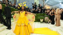 NEW YORK, NEW YORK - MAY 04: SZA attends the 2026 Met Gala celebrating "Costume Art" at the Metropolitan Museum of Art on May 04, 2026 in New York City. (Photo by Dimitrios Kambouris/Getty Images for The Met Museum/Vogue)