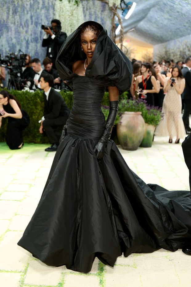 NEW YORK, NEW YORK - MAY 04: Anok Yai attends the 2026 Met Gala celebrating "Costume Art" at the Metropolitan Museum of Art on May 04, 2026 in New York City. (Photo by Dimitrios Kambouris/Getty Images for The Met Museum/Vogue)