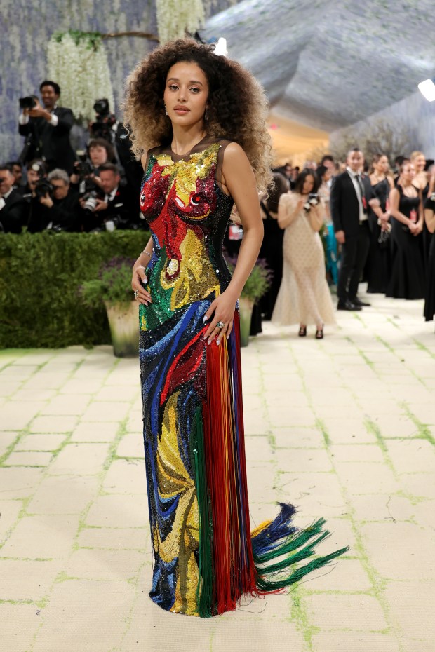 NEW YORK, NEW YORK - MAY 04: Chase Infiniti attends the 2026 Met Gala celebrating "Costume Art" at the Metropolitan Museum of Art on May 04, 2026 in New York City. (Photo by Mike Coppola/Getty Images)