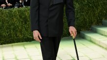 NEW YORK, NEW YORK - MAY 04: Bad Bunny attends the 2026 Met Gala celebrating "Costume Art" at the Metropolitan Museum of Art on May 04, 2026 in New York City. (Photo by Jamie McCarthy/Getty Images)