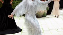 NEW YORK, NEW YORK - MAY 04: Teyana Taylor attends the 2026 Met Gala celebrating "Costume Art" at the Metropolitan Museum of Art on May 04, 2026 in New York City. (Photo by Dimitrios Kambouris/Getty Images for The Met Museum/Vogue)