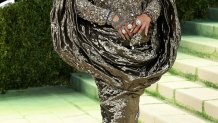 NEW YORK, NEW YORK - MAY 04: Rihanna attends the 2026 Met Gala celebrating "Costume Art" at the Metropolitan Museum of Art on May 04, 2026 in New York City. (Photo by Jamie McCarthy/Getty Images)