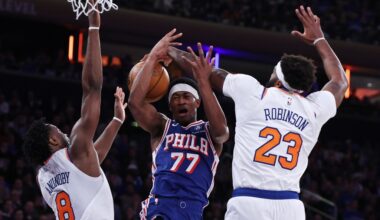 Knicks' Mitchell Robinson misses Game 2 with illness