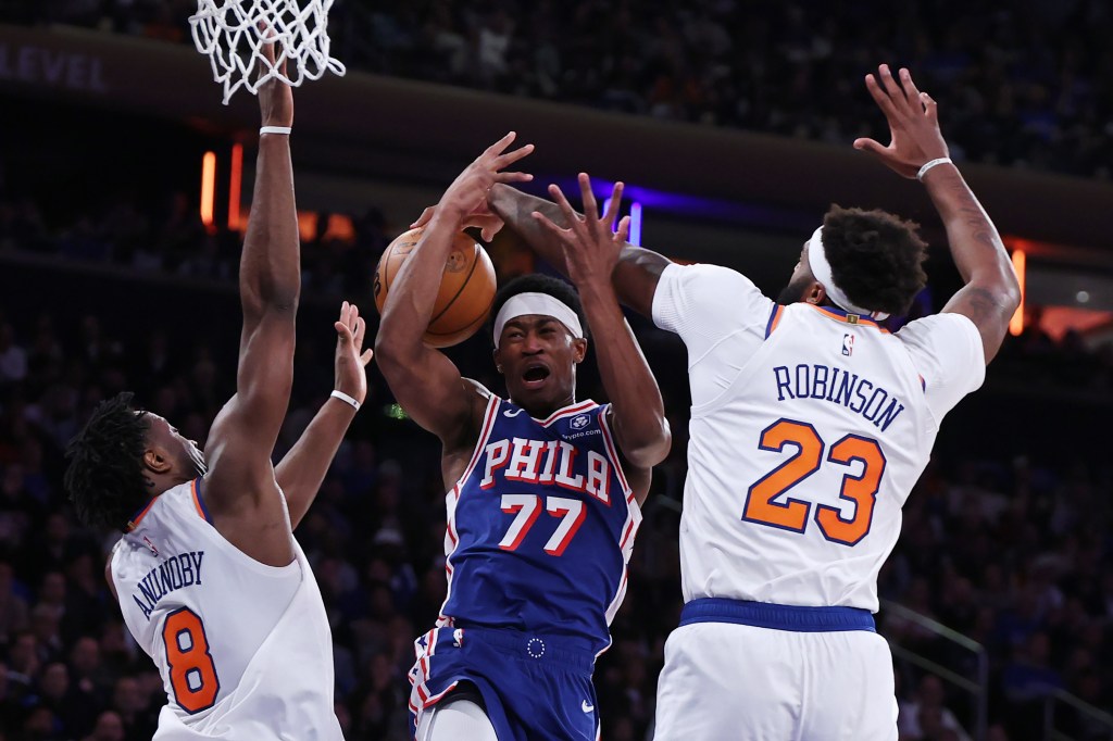 Knicks' Mitchell Robinson misses Game 2 with illness