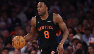 Knicks' OG Anunoby says hamstring injury wasn’t as serious as last one