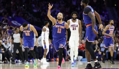 Knicks dismantle 76ers to complete sweep, advance to Eastern Conference finals