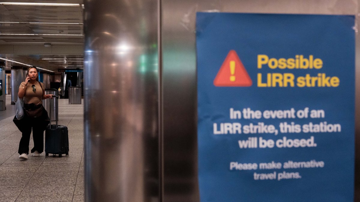 LIRR unions go on strike, service halted indefinitely – NBC New York