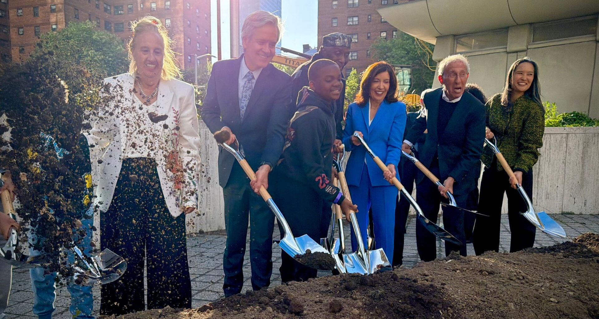 “Tear Down That Wall” — Lincoln Center Breaks Ground on New West Initiative