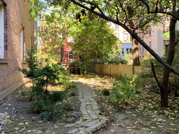 Grace Faison played a pivotal role in establishing the ‘Lost Acre’ garden at Plymouth Church. Photo: Mary Frost/Brooklyn Eagle