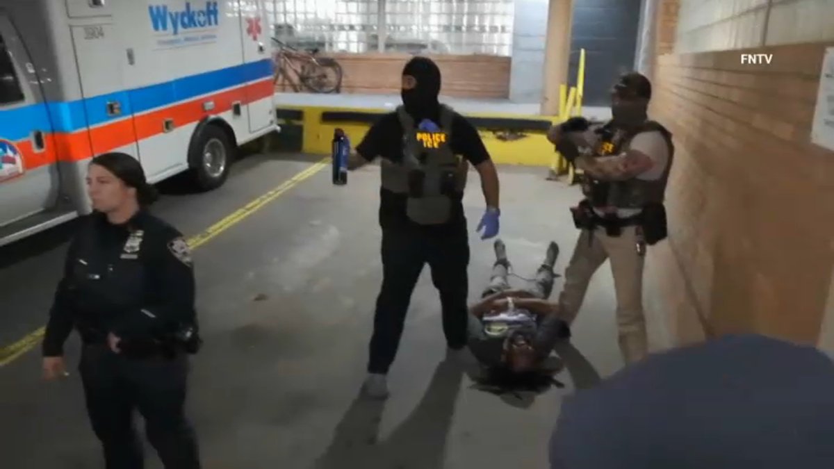 Nine arrested during anti-ICE protest outside Brooklyn hospital – NBC New York