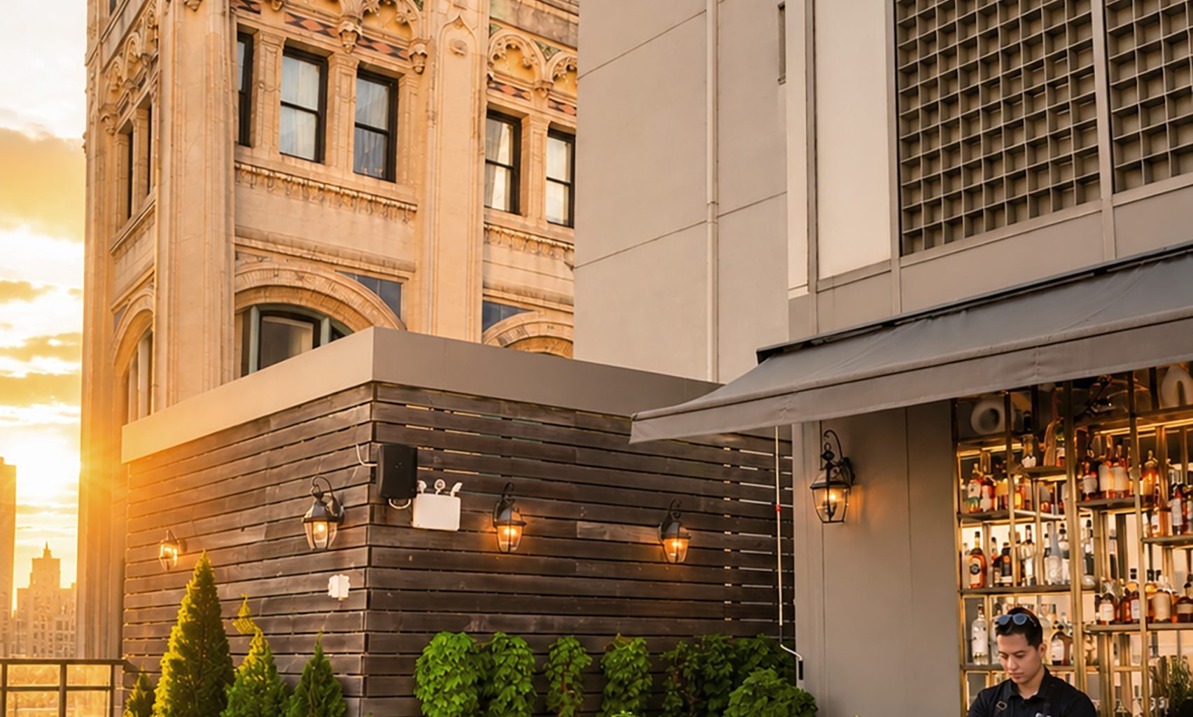 The Rooftop Defining Summer Evenings in Manhattan