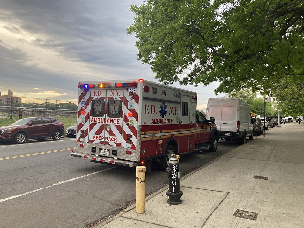 Bedford Park: One Person Hospitalized after Collision Involving Car & Bike