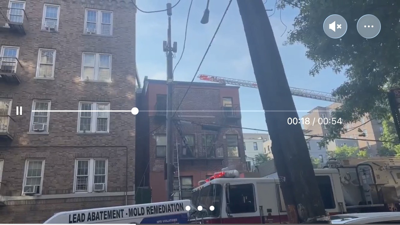 Kingsbridge Heights: One Injury Reported after Fire on Kingsbridge Terrace