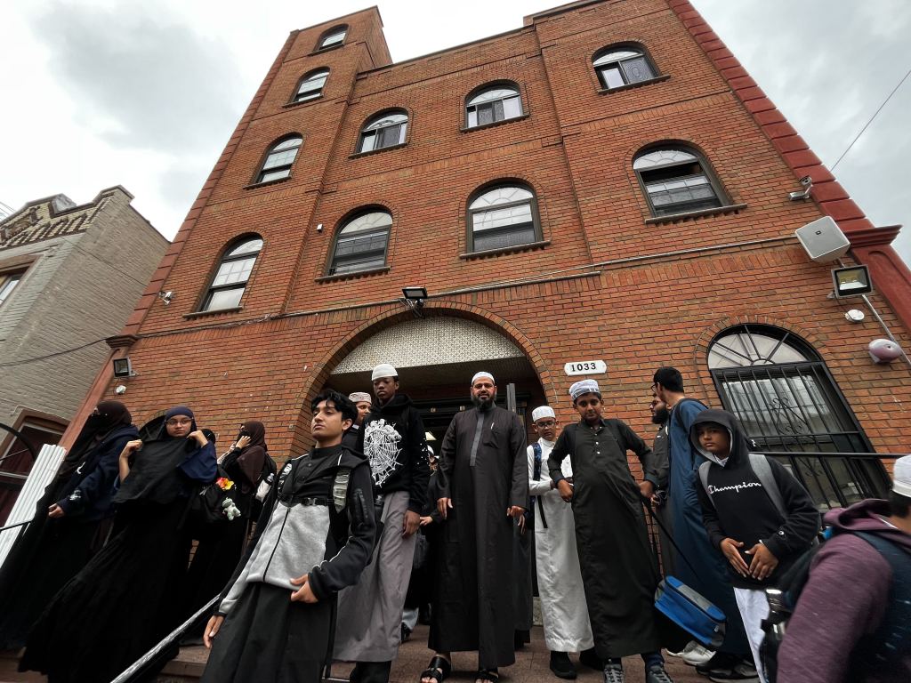 Man hit by egg outside Brooklyn mosque won't let 'hate crime' stop him from praying