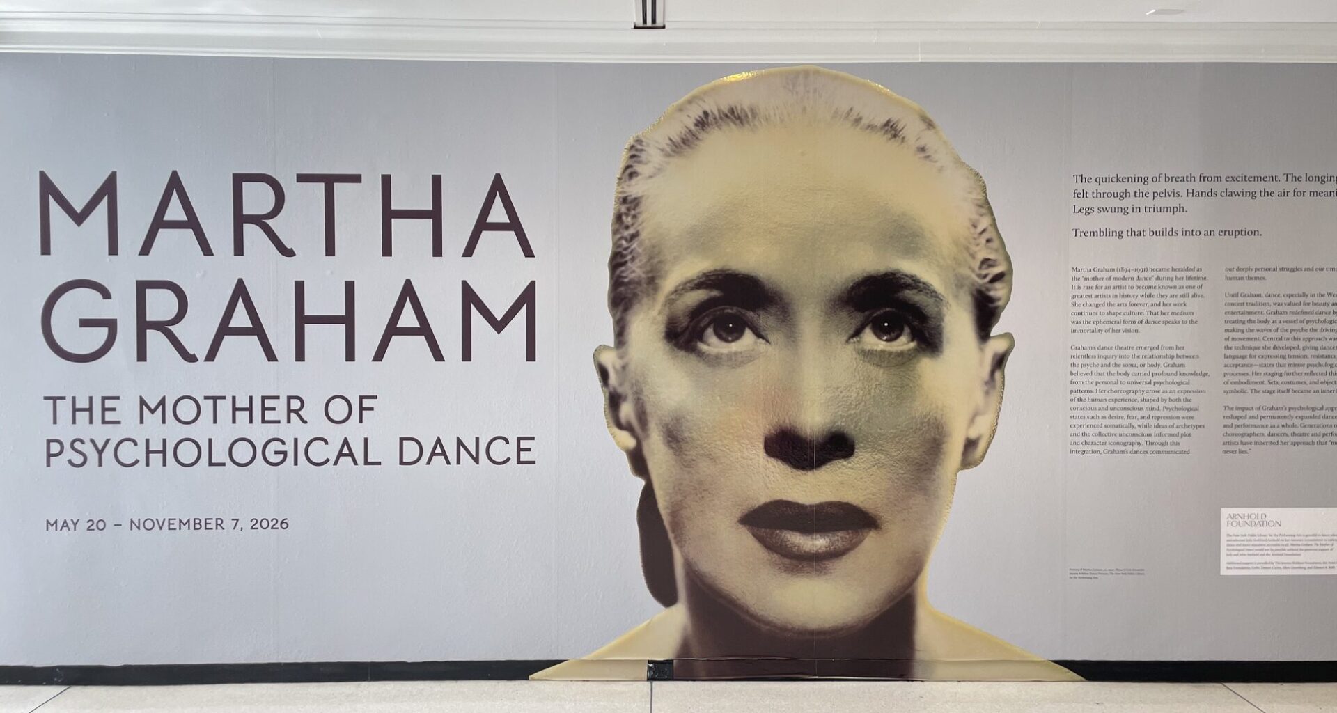 Now at Lincoln Center: Honoring Martha Graham, a Titan of Modern Dance