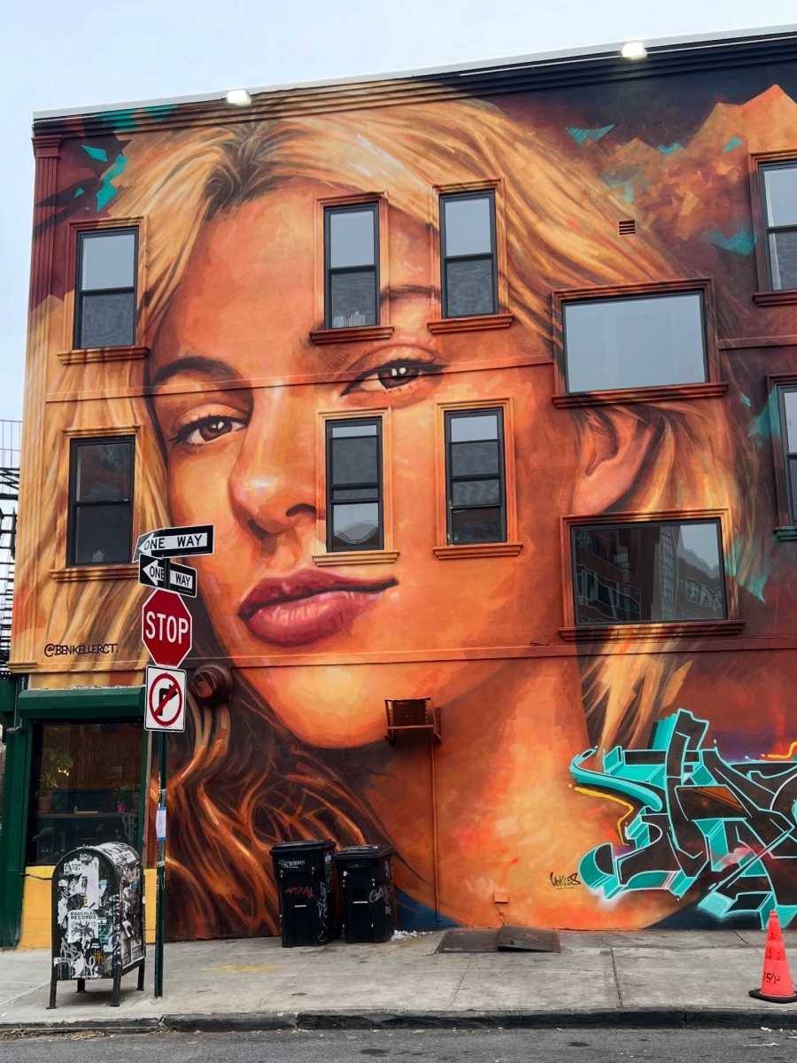 A mural by Ben Keller.