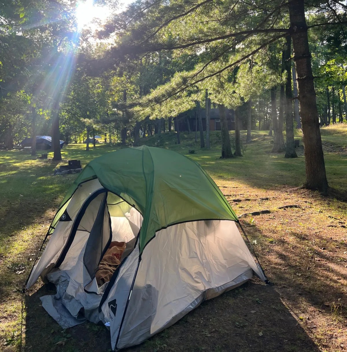 Plattsburgh campsite
