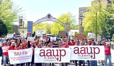 St. John’s faculty rally for union recognition as standoff continues – QNS