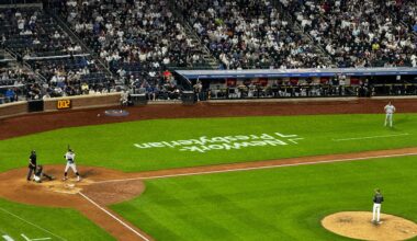 New York Mets RHP Luke Weaver vs. New York Yankees OF Aaron judge