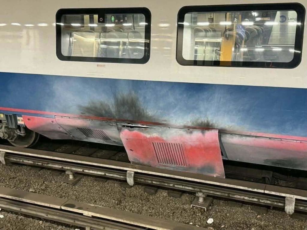 Fire that caused Penn Station commuting nightmare likely sparked by debris from new Amtrak Acela