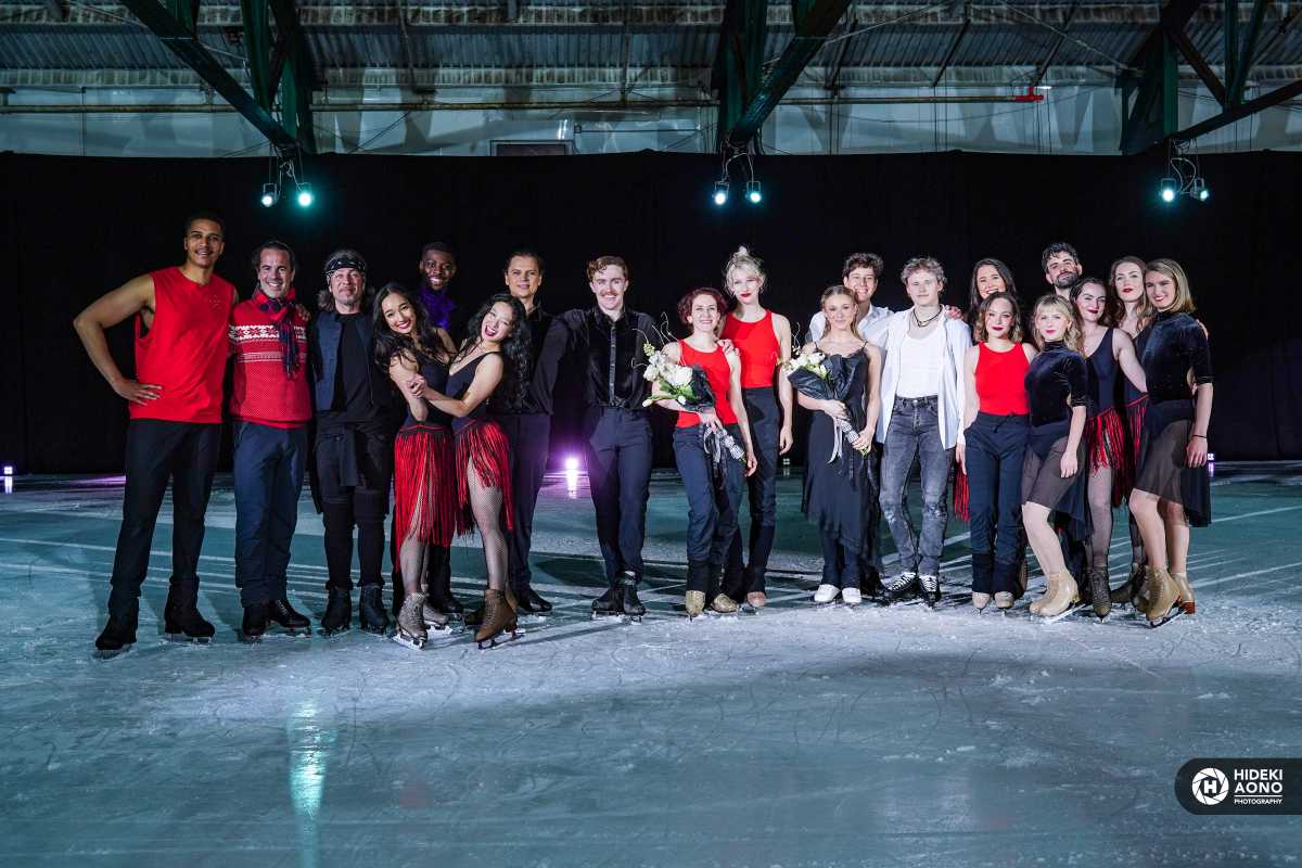 Entire cast of the ITNY Benefit Gala performance, including special performer guests Emmanuel Savary, and Olympians Emilea Zingas & Vadym Kolesnik and Ilea Malinin
