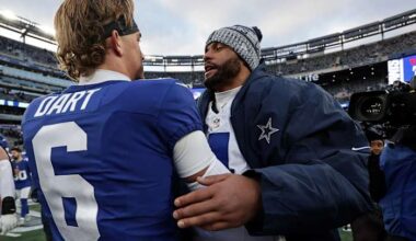 Dallas Cowboys at New York Giants is Week 1 Sunday night game