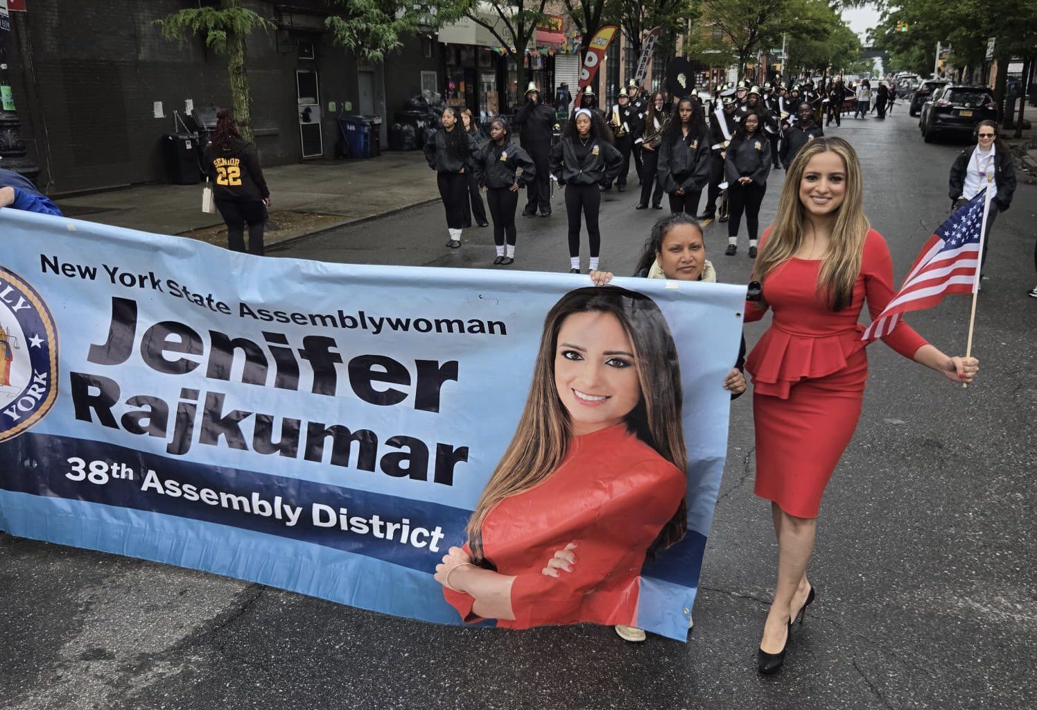 Jenifer Rajkumar Honors Fallen Service Members at Queens Memorial Day Events