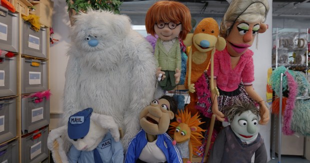 Puppets at the Jim Henson's Creature Shop in New York City.