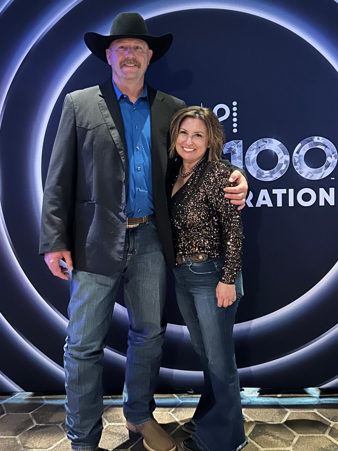 Justin and Sarah Sunbury, your Old Timers Reunion hosts! Photo courtesy of Sunbury family.