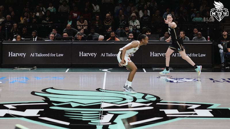 Harvey AI is on a sports sponsorship spree, with deals with the Liberty, Valkyries and Warriors the latest.