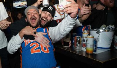 Brooklyn Knicks fans celebrate the team’s historic return to the NBA finals • Brooklyn Paper